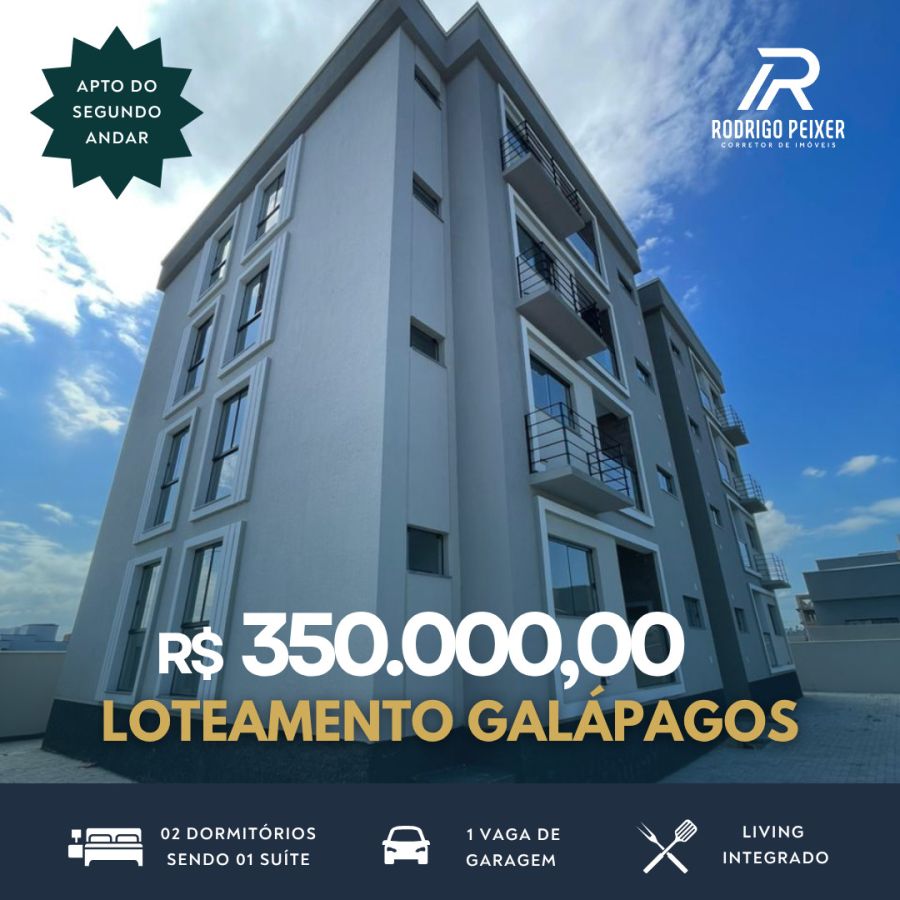 Apartamento - Venda - Areias - Loteamento Galápagos - Tijucas - SC