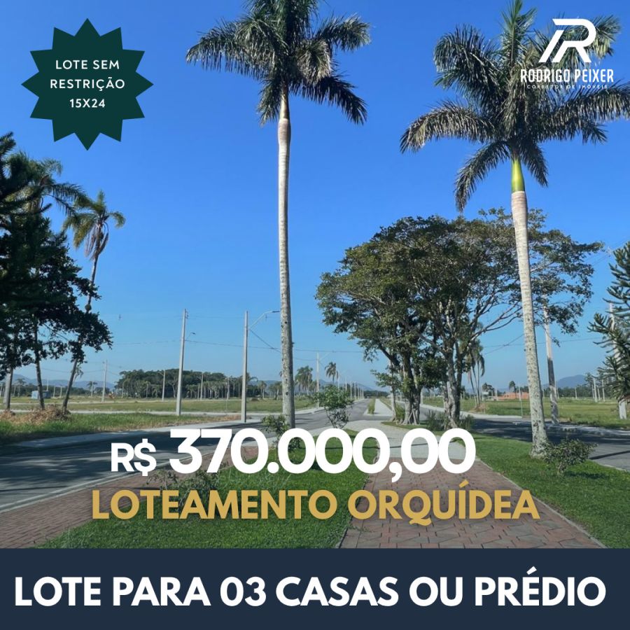 Terreno - Venda - Areias- Loteamento Orqu�deas - Tijucas - SC