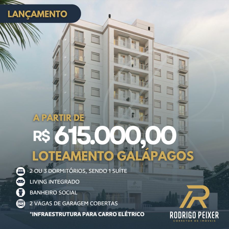 Apartamento Alto Padr�o - Venda - Areias - Loteamento Gal�pagos - Tijucas - SC