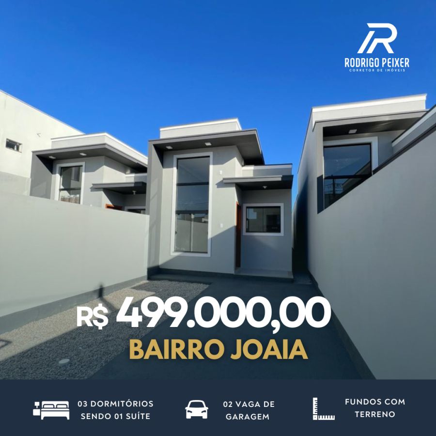 Casa - Venda - Joaia - Tijucas - SC