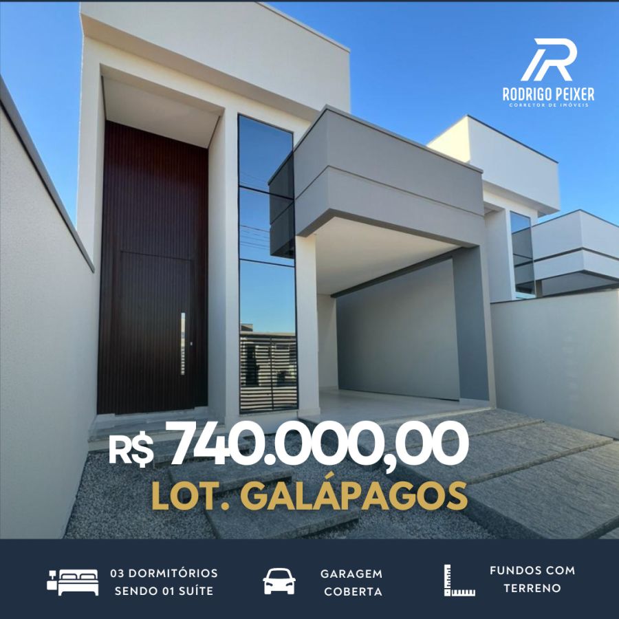 Casa - Venda - Areias - Loteamento Galápagos - Tijucas - SC